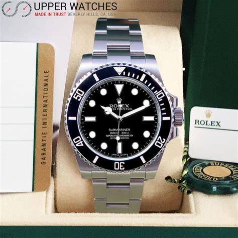 rolex 114000 case|rolex submariner 114060 no date.